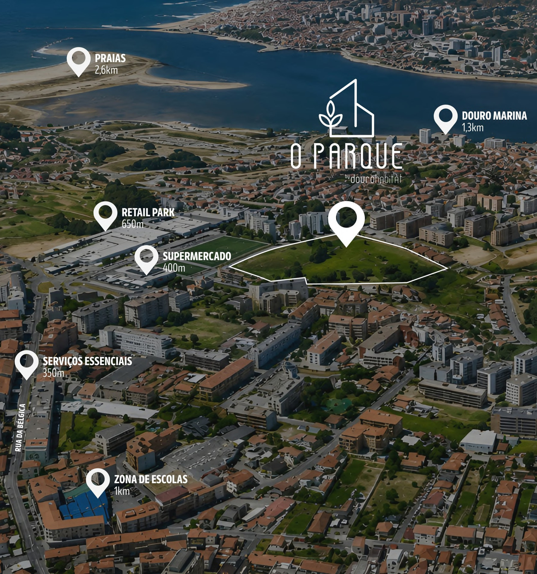 O Parque surroundings — Canidelo, V.N. Gaia, by the Douro River